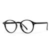AVDLAB Blue Light Blocking Glasses Round Retro Computer Gaming Glasses Women Men UV Protection AB3303 (Black) view 1