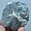 55 Gram Natural Etched Bluish Quartz Crystal with Riebeckite Inclusion view 2
