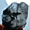 55 Gram Natural Etched Bluish Quartz Crystal with Riebeckite Inclusion view 3