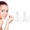 4Pcs Face and Face and Body Vacuum Suction Massage Cup Facial Cupping Massager Anti for Body Cupping Massager, Cupping Set (White) view 2