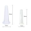 4Pcs Face and Face and Body Vacuum Suction Massage Cup Facial Cupping Massager Anti for Body Cupping Massager, Cupping Set (White) view 3