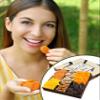 Anna and Sarah Gift Basket Mixed Dried Fruit and Nuts in Box Dried Pears, Fancy Medjool Dates, Dried Apricot, Dried Mango, California Pistachio and Raw Almond (6 Assortments) ,Holiday, Birthday, Healthy Fruit Anniversary, Corporate Treat Box for Wome view 3