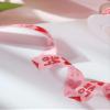1roll Valentine's Day Heart & Letter Graphic Gift Wrapping Ribbon, Valentine Bow Making Ribbon, Valentine Decor, Ribbon for Favor Wrapping Wreaths Craft Prensent Wrapping Decorative Bow view 4