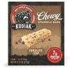 Kodiak Cakes Chewy Granola Snack Bars, Chocolate Chip, High Protein, 100% Whole Grains, 12 boxes with 5 bars each (60 bars total) view 3