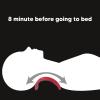 TOPINCN Neck and Shoulder Relaxer Plastic Reverse Arch Cervical Traction Device Pillow Neck Stretcher Home Curvature Straightening Correction Massage Pillow (Red) view 4