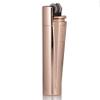 Clipper Metal Lighter - Assorted Rose Gold Color Bundles with KATZONE Silicone Protective Sleeve + Extra Flint System view 2