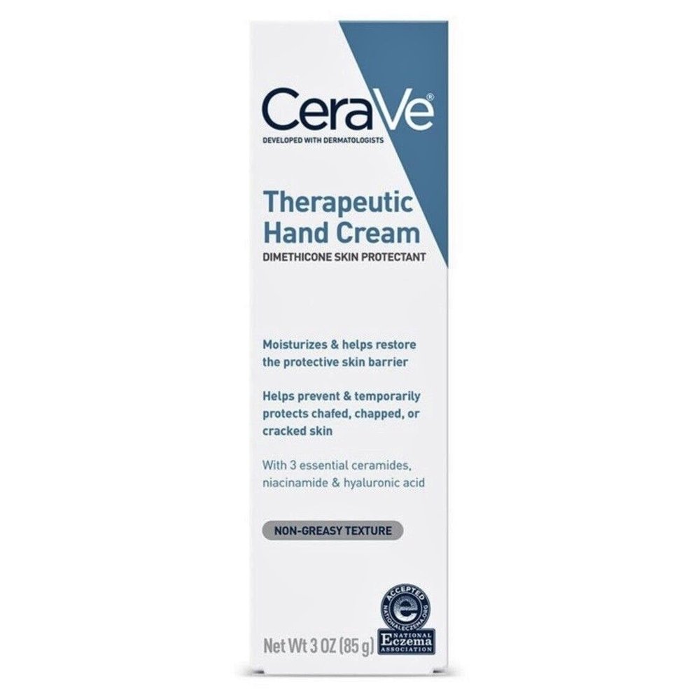 CeraVe Therapeutic Hand Cream 3 oz (Pack of 3)