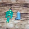 Bow Wow Pet Wear Dinosaur Inhaler Holder Key Chain view 2