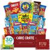 Valentine's Day Small Snack Box ( 31 Piece Variety Gift Basket Care Package ) Chips, Candy, Peanuts, Popcorn, Cookies, Gummy Snacks, Chocolates and More - The Care Crate Co. view 1