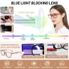 AEZUNI Bifocal Reading Glasses Women Large Square Blue Light Computer Readers Trendy Eyeglasses 1.00 1.25 1.50 1.75 2.00 2.25 2.50 2.75 3.00 3.50 (Tan,150) view 4