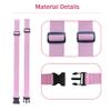 Elderly Shower Chair Seat Anti-Slip Belt, Universal Bath Bench Buckle Strap Nursing Care Supplies for Disabled Patient Bedridden (Pink) view 3