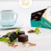 After Five Chocolate Coated Mint Turkish Delight - Hexagon Box 175 gr 6.17 oz - Sweet Luxury Traditional Confectionery - Gluten Free Vegan Halal FSSCS Soft Candy Dessert Lokum Mints and Chocolate view 3