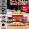 50Pcs Movie Night Party Supplies 9oz Movie Night Snack Ice Cream Cups Bowls Trays Boxes, Disposable Picnic BBQ Cinema Paper Ice Cream Cups Food Trays Popcorn Drink Holder Kids Birthday Party Favors view 4