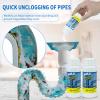 Wild Tornado Pipe Dredge,Powerful Sink Cleaner Powder Fast Foaming for Kitchen Toilet Pipeline Quick Cleaning Tool2pcs view 2