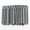 1040Pcs/Bag Dental Orthodontic Practice for Teeth Model Use Ligature Ties Elastic Rubber Bands Silver Grey Color 1040-8# view 1