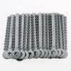 1040Pcs/Bag Dental Orthodontic Practice for Teeth Model Use Ligature Ties Elastic Rubber Bands Silver Grey Color 1040-8# view 2