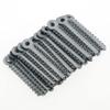 1040Pcs/Bag Dental Orthodontic Practice for Teeth Model Use Ligature Ties Elastic Rubber Bands Silver Grey Color 1040-8# view 3