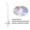 Water Flosser Tips Replacement for Mospro, Nicwell, Zerhunt Oral Irrigator, Jet Nozzel White 3 PCS view 2