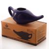 2activelife Yoga Neti Pot for Sinus & Congestion Cleaning|Leak Proof Durable Ceramic Neti Pot| Nasal Wash Handcrafted Durable Ceramic - Elegant Violet view 2