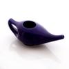 2activelife Yoga Neti Pot for Sinus & Congestion Cleaning|Leak Proof Durable Ceramic Neti Pot| Nasal Wash Handcrafted Durable Ceramic - Elegant Violet view 4
