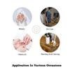CONOVOZON Small Disposable Nitrile Finger Cots, Non-allergenic No Powder Finger Protectors Suitable for Beauty, Manicure, Massage,Electronic Repair 100 pcs(White)) view 2