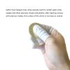 CONOVOZON Small Disposable Nitrile Finger Cots, Non-allergenic No Powder Finger Protectors Suitable for Beauty, Manicure, Massage,Electronic Repair 100 pcs(White)) view 4