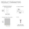 10 Pairs Upgraded Anti-Indentation Air Chamber Eyeglasses Nose Pads Screw-in 1 Piece of Glasses Cleaning Cloth, Screw, Screwdriver Glasses Accessories Replacement Kit view 2