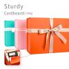 LIFELUM Gift Boxes Bulk, 13.85 x 8.35 x 4.45 inch 1 Pack Orange Gift Boxes with Lids Contains Card, Ribbon, Shredded Paper Filler Gift Boxes for Birthdays, Baby Shower, Bridal Gifts,Weddings view 4