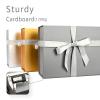LIFELUM 2 Pack Large Gift Boxes with Lids,13.85 x 8.35 x 4.45 inch Gift Box Rectangle Collapsible Box Groomsmen Gift Boxes for Presents with Ribbon, Card, Shredded Paper Filler view 4
