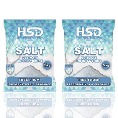 5kg dishwasher salt, dishwasher detergent salt with pre-soaking action, water softener salt (Pack Of 2)