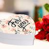 Andaz Press Valentine's Day Heart Shaped Box With Lid For You Heart Reusable Heart Shaped Treat Box Valentines Box, Sweets Flowers Lingerie Jewelry, Gift Packaging Food Safe, 1-Pack view 4