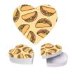 Andaz Press Valentine's Day Heart Shaped Box With Lid Reusable Gift Box For Tacos Funny Taco Boxes For Him, Her, Heart Gifts Boxes, 8X6, 1-Pack Valentines view 1