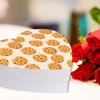 Andaz Press Valentine's Day Heart Shaped Box With Lid, Reusable Heart Shaped Valentines Premium Box For Chocolate Chip Cookies, Dessert Treat Box, Reusable Food Safe Packaging, 8"X6", 1-Pack view 4