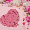 Andaz Press Valentine's Day Heart Shaped Box With Lid, Funny Valentines Reusable Heart Shaped Box For For Bacon, Gag Gift Box For Bacon Lovers, Reusable Food Safe Packaging, 8"X6", 1-Pack view 2
