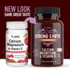 YUM-V'S Strong Earth Calcium, Magnesium, Vitamin D3 Gummies - Vitamin Gummies Calcium Supplement for Strong Bone Health Gummies - Kosher 90 Count (Pack of 2) view 3
