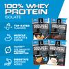 eFlow Nutrition Whey Protein Sample Variety - Isolate Protein Powder Samples, Low Calorie, Fast-digesting, Premium Quality, Travel Packs, Low Carb (8 Pack (2 of Each Flavor)) view 3