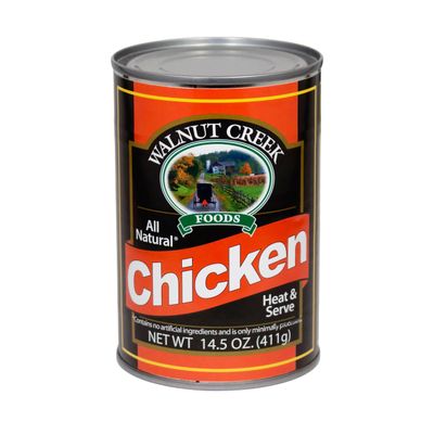 AmishTastes Walnut Creek Canned Boneless Chicken Pieces, All Natural, Heat & Serve, 14.5 Oz. (Pack of 2)