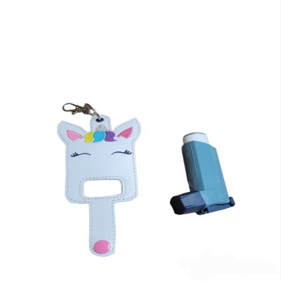 Bow Wow Pet Wear Unicorn Inhaler Holder Key Chain