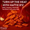 Flock Keto Chicken Skin Chips | Hattie Bs Nashville Hot Flavor | Keto Friendly, Low Carb, High Protein, Flavor Packed, Gluten Free Single Serve Snack | (2.5oz) 4-Pack view 3
