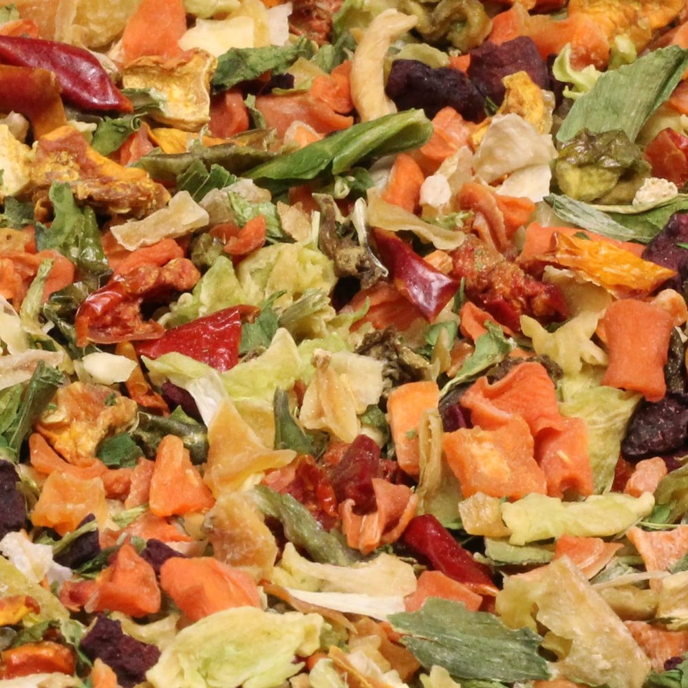 Garden Deluxe Vegetable Soup Mix by Its Delish, 5 Lbs Bulk Bag | 16 Natural Dehydrated Vegetables for Ramen Noodles, Soup Greens with Beets | Freeze Dried Veggie Blend, No MSG, Vegan, Kosher