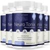 (5 Pack) Neurotonix Memory Supplement - Official Formula - Neuro Tonix Memory Tablets for Focus and Memory, Neruotonix Brain Supplement Pills, Neuro Tonix Advanced Formula Maximum (300 Capsules) view 1