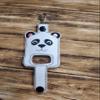 Bow Wow Pet Wear Panda Inhaler Holder Key Chain view 2