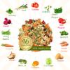 Garden Deluxe Vegetable Soup Mix by Its Delish, 12 Oz Bag | 16 Natural Dehydrated Vegetables for Ramen Noodles, Soup Greens with Beets | Freeze Dried Veggie Blend, No MSG, Vegan, Kosher view 3