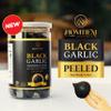 Homtiem Black Garlic 17.63OZ(500g), Whole Peeled Black Garlic, Natural organic sause whole Black Garlic cloves fermenter for 90 Days aged, Super Foods, Non-GMOs, Non-Additives, High in Antioxidants, Ready to Eat for Healthy Snack view 3