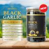 Homtiem Black Garlic 17.63OZ(500g), Whole Peeled Black Garlic, Natural organic sause whole Black Garlic cloves fermenter for 90 Days aged, Super Foods, Non-GMOs, Non-Additives, High in Antioxidants, Ready to Eat for Healthy Snack view 4