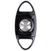 CIGARISM Large Ring Hollow-Out Blades Straight-Cut Cigar Cutter, Up to Ring Gauge 66 (Black) view 1