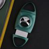 CIGARISM Large Ring Hollow-Out Blades Straight-Cut Cigar Cutter, Up to Ring Gauge 66 (Green) view 4