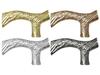 A.A.Nauticals Wooden Walking Stick Cane for Men & Women, Vintage Handmade Personalized & Collapsible, Gift for Men(12 Walking Sticks Design, Silver Polished Brass Head/Handle)-AANWS20-WS12 view 2