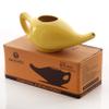 2activelife Yoga Neti Pot for Sinus & Congestion Cleaning| Microwave and Dishwasher Friendly | Leak Proof Durable Ceramic Neti Pot| Nasal Wash Handcrafted Durable Ceramic - Crackle Yellow view 4
