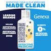 Genexa Clean Cold & Flu Relief, Dye Free, 0% Artificial Additives, Severe Daytime Medicine for Body Pain, Cough, Cold and Flu, Headache, Fever, Chest Congestion, Organic Blueberry Flavor, 6 fl oz view 2
